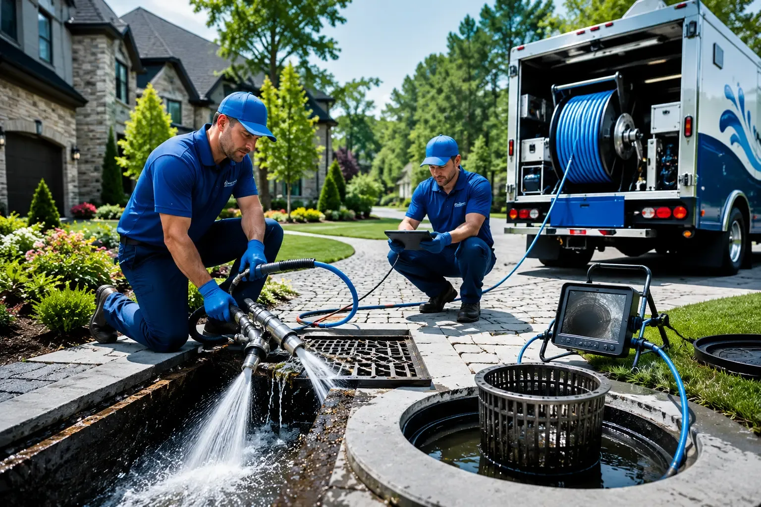 Local outdoor drain cleaning professionals in Footville, WI